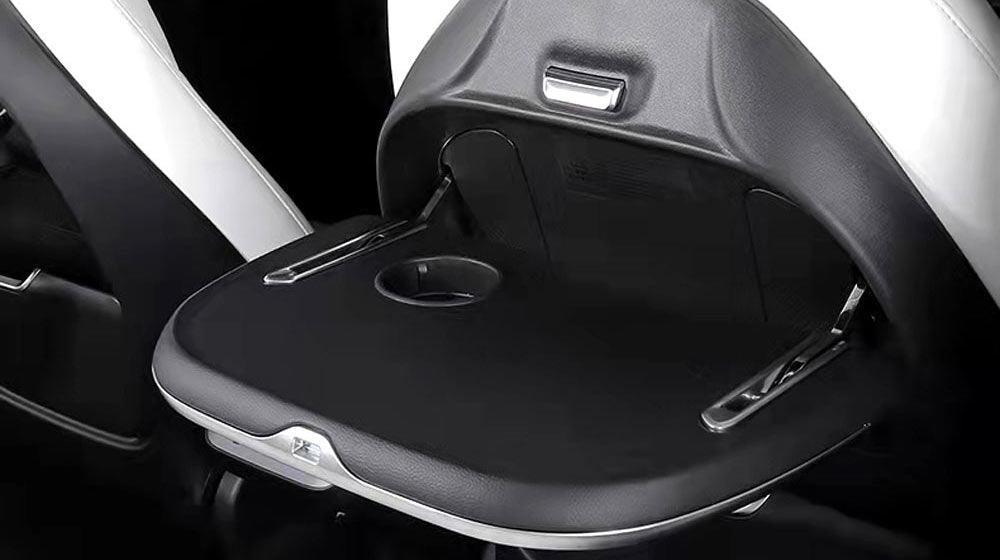 Convenient Folding Rear Seat Table Compatible with Tesla Model Y and Model 3 - Evooor