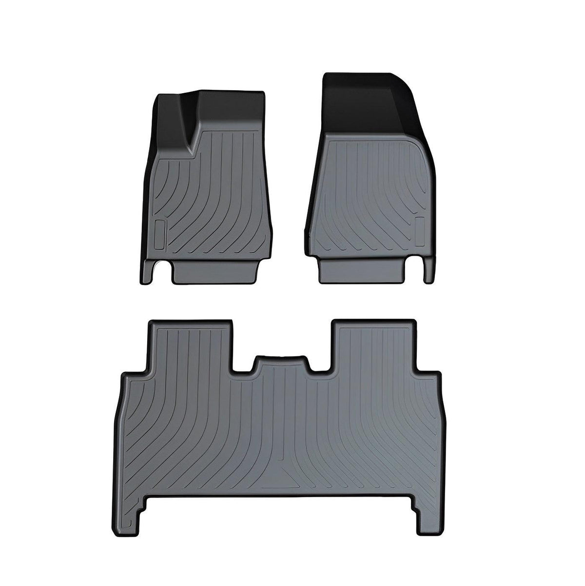 Tesla Model X Tapis de sol Tapis de coffre Doublure de chargement pour toutes les conditions météorologiques (2015-2020)