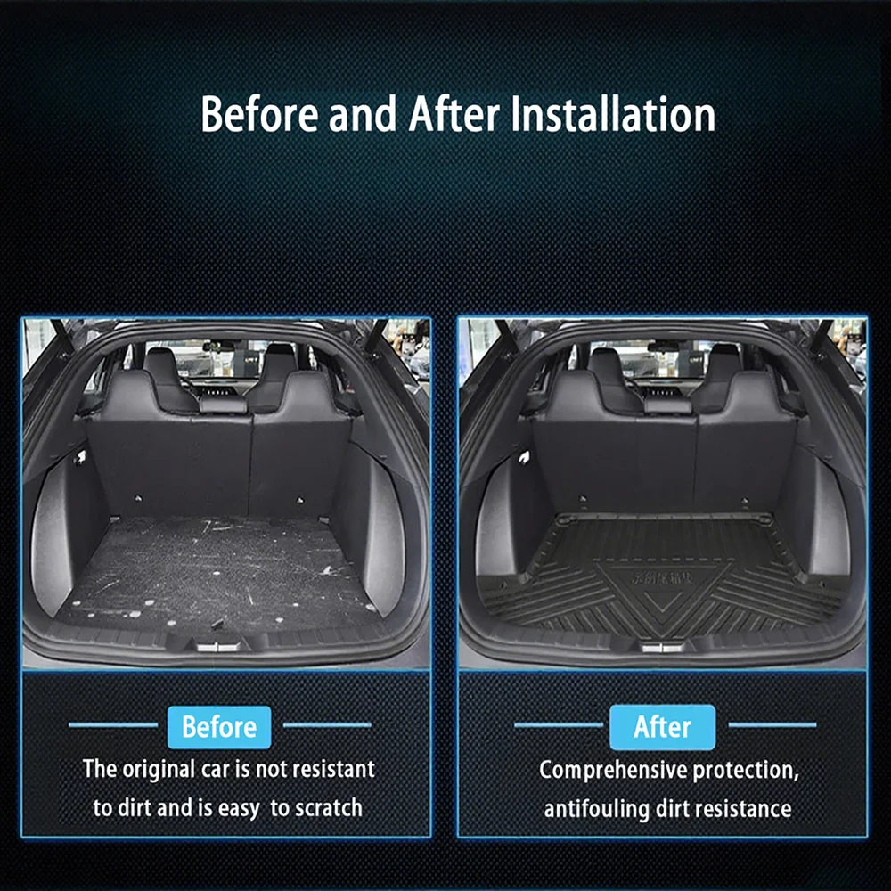 TPE Rear Trunk Mat For VW ID.4 2021-2025