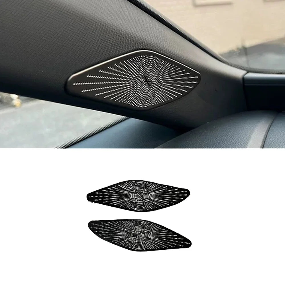 Stainless Steel A-Pillar Speaker Trim Sticker For VW ID.3(2PCS) - Evooor