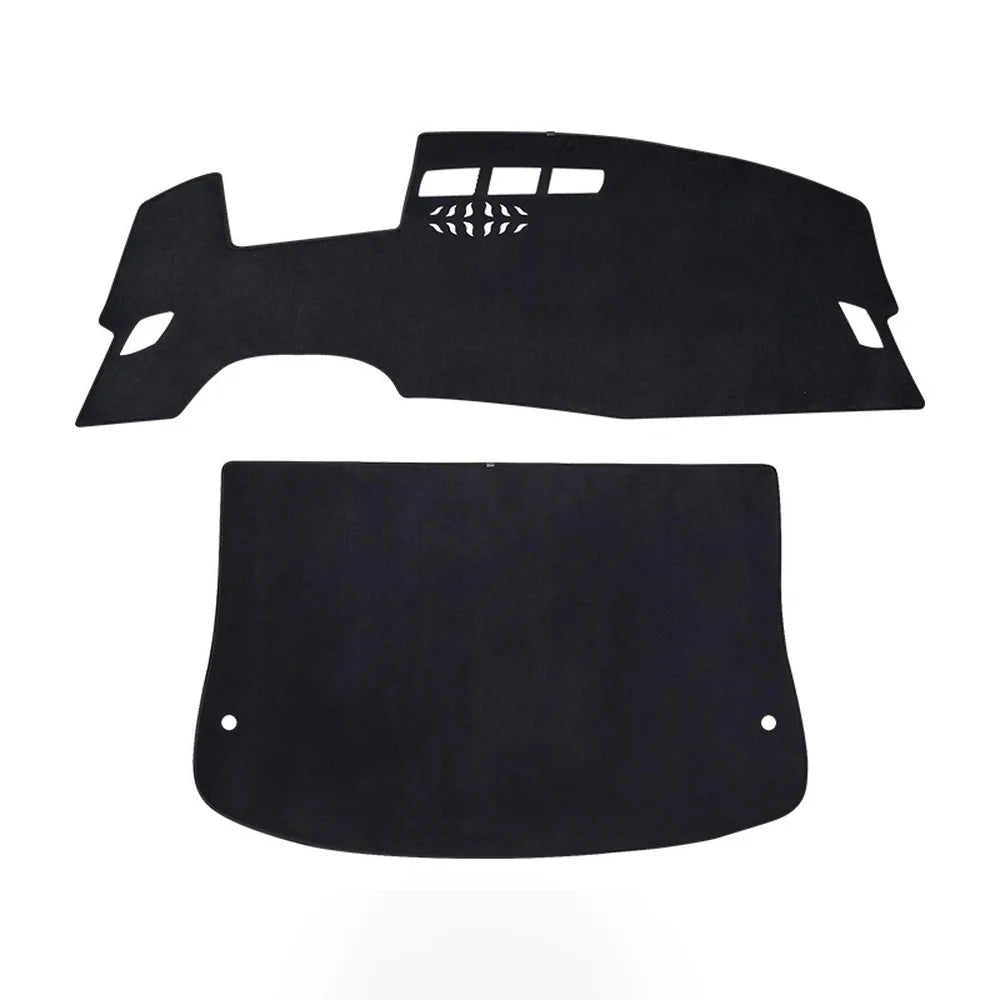 Italian Velvet Dashboard Sunshade Mat For VW ID.4 2021–2025 - Evooor