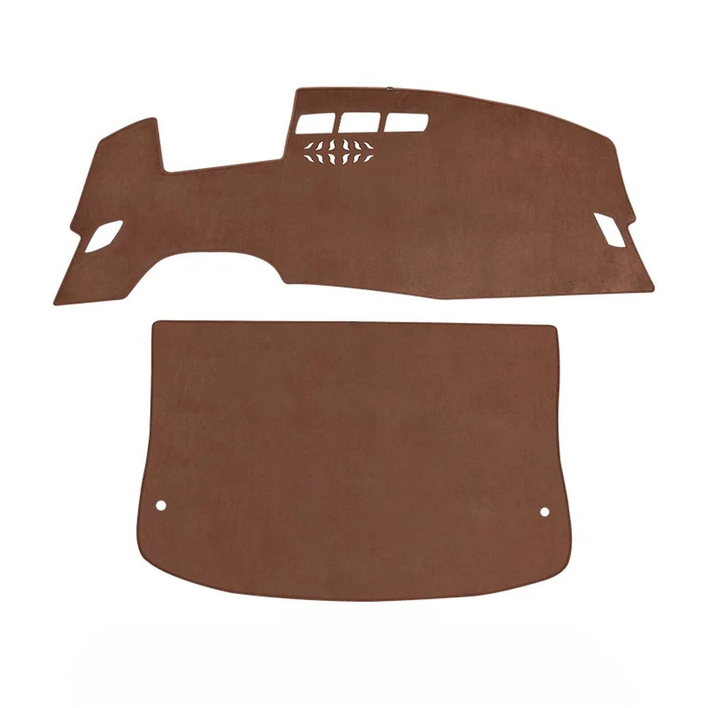 Italian Velvet Dashboard Sunshade Mat For VW ID.4 2021–2025 - Evooor