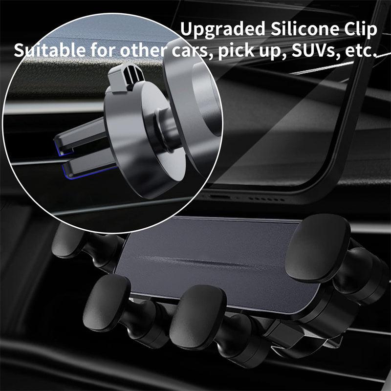 Model 3/Y Felixble Phone Mount Holder, Compatible with 4.7-6.7inch Phone, 360° Rotating Head For Tesla(2017-2023) - Evooor