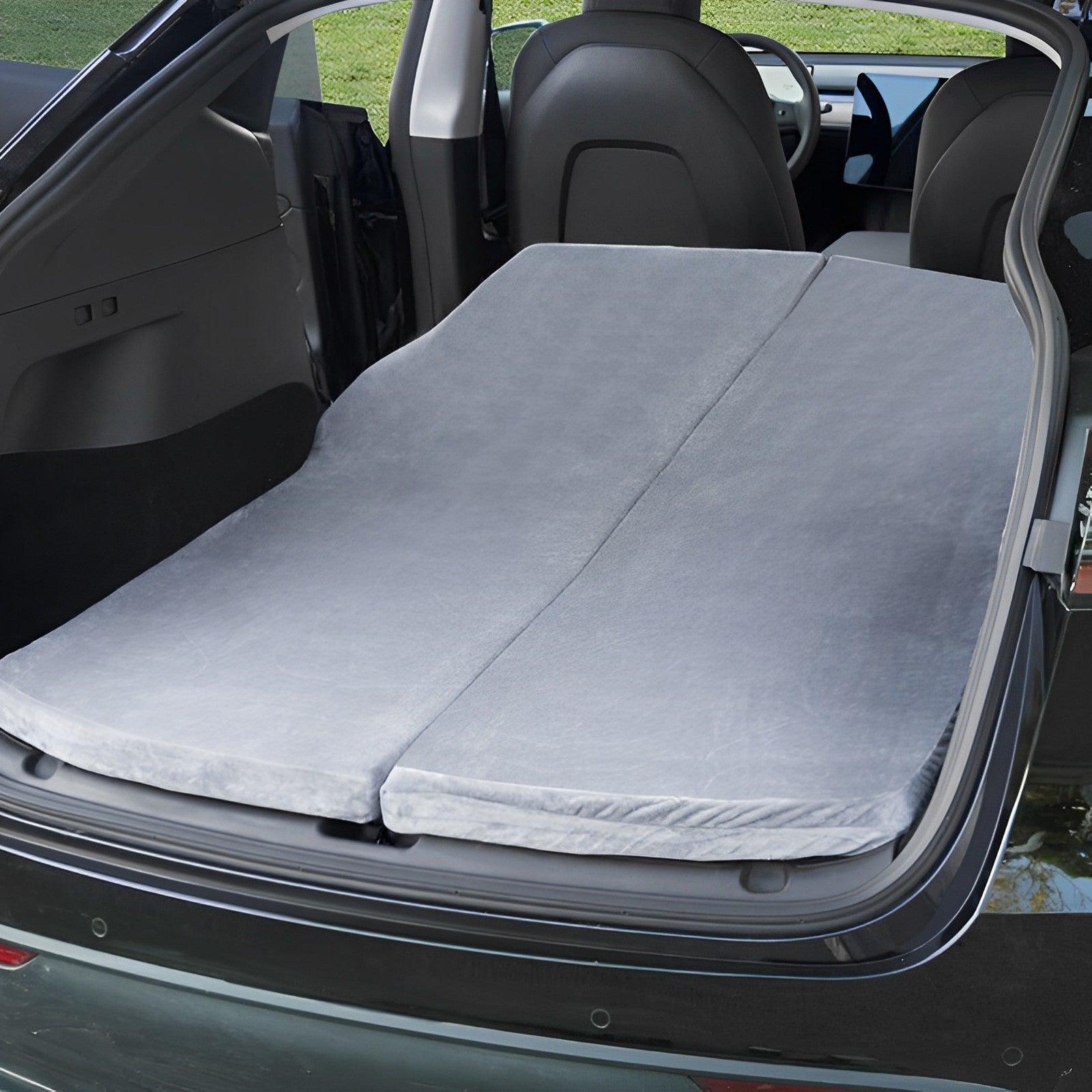 Tesla Model 3/Y Trunk Mattress with Memory Foam - Ideal Camping Mattress for Car Travel - Evooor