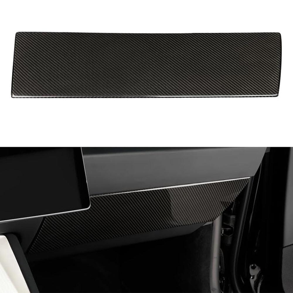 Carbon Fiber Glove Box Panel Cover for Tesla Model 3 - Upgrade Your Interior with Style - Evooor