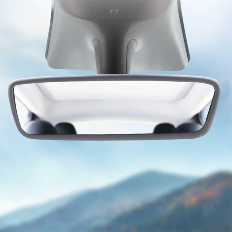 Tesla Model 3/Y Rearview Mirror Protective Cover Rearview Mirror Silicone Frame - Evooor