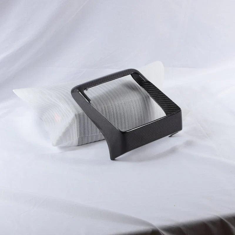 [Real Carbon Fiber] Rear AC Vent Cover for Tesla Model Y Juniper 2025+ - Evooor