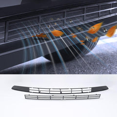 Tesla Model 3 2024+ Front Bumper Stainless Steel Radiator Grille Insert Deflector