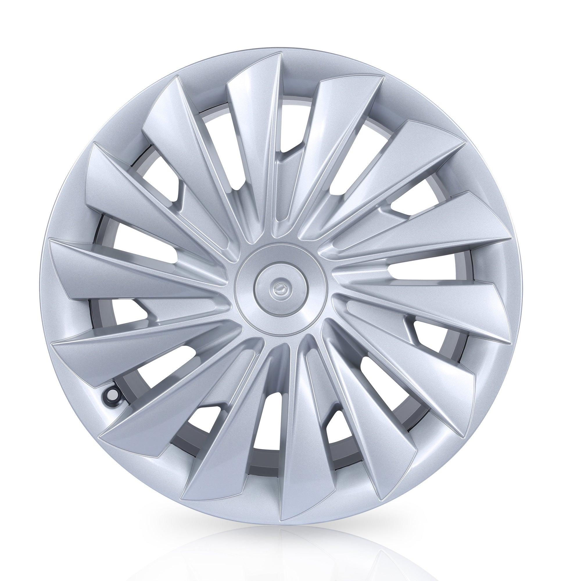 Whirlwind Style Wheel Hubcap For Tesla 2024 Model 3 Highland 18'' Phonton Wheels (4PCS) - Evooor