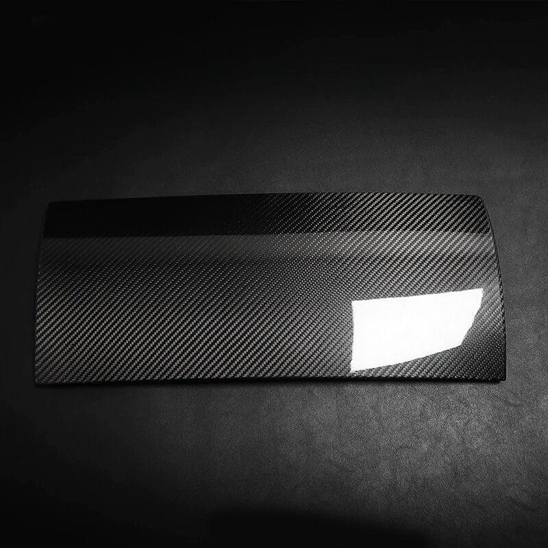 Model 3/Y [Real Carbon Fiber] Glove Box Cover for Tesla(2017-2023) - Evooor