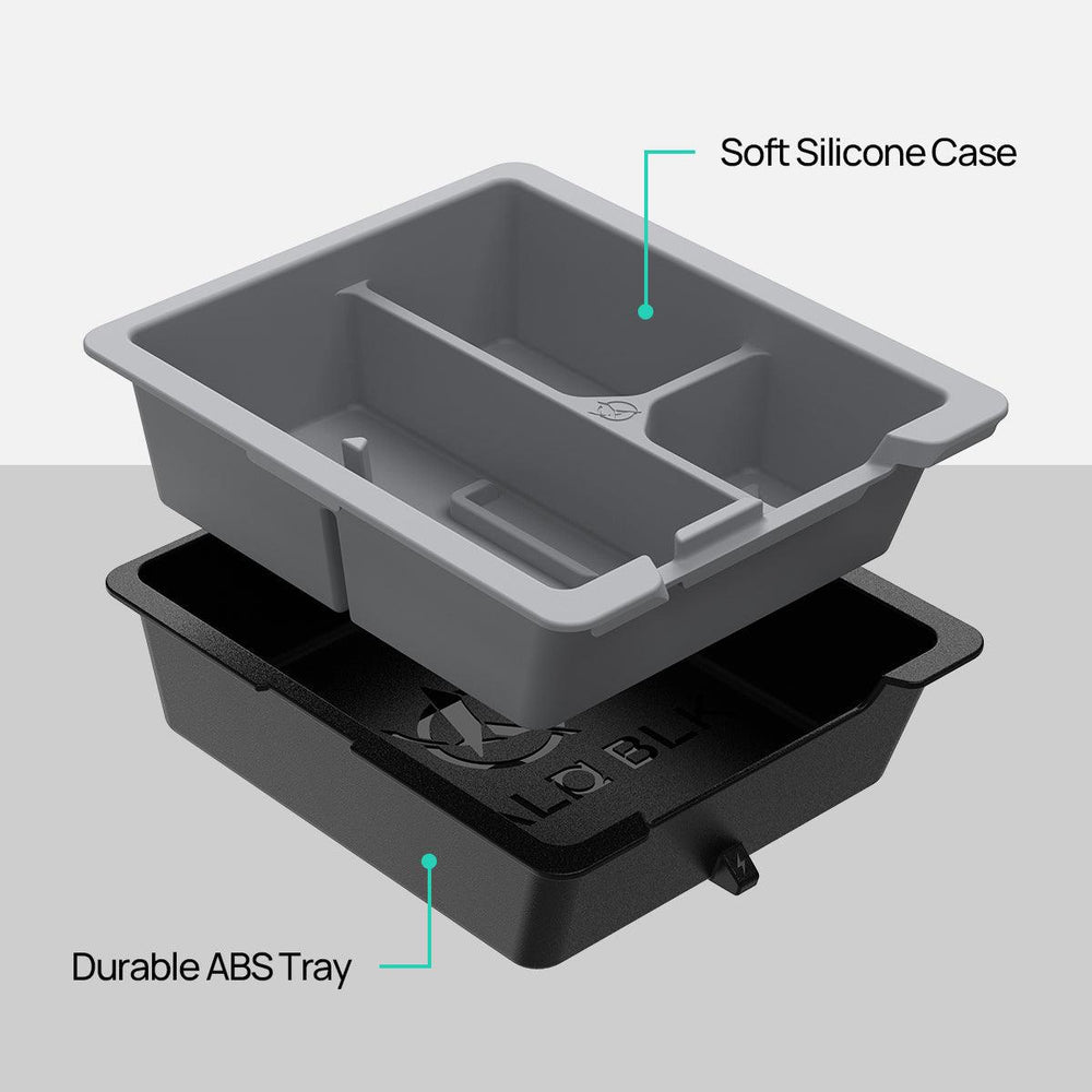 Model 3/Y Center Console Organizer, Cubby Drawer Storage Box for Tesla - Evooor