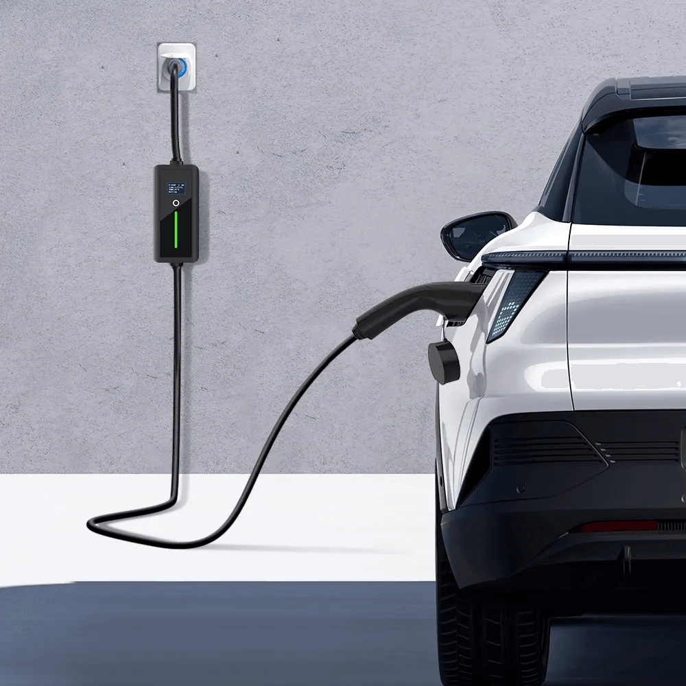 High-Power Type 2 Portable Electric Vehicle Charging Station - Evooor