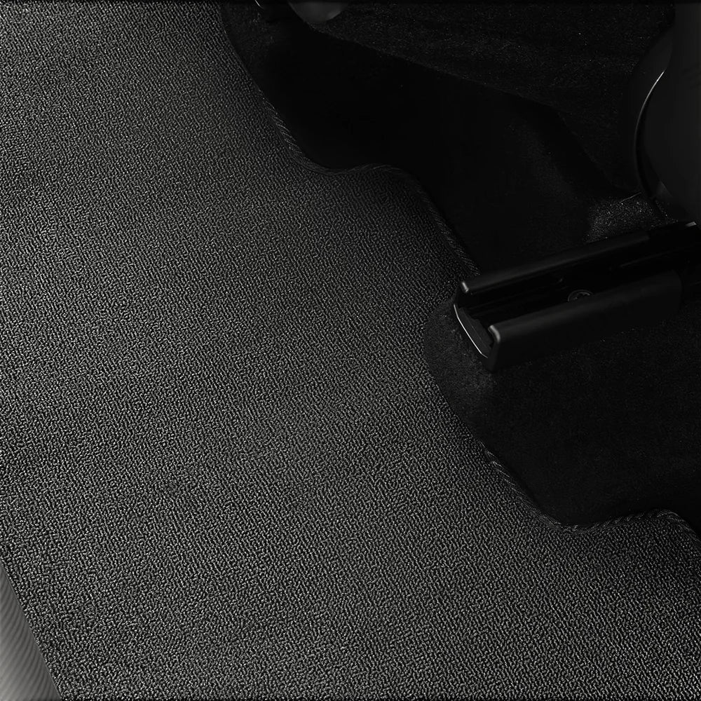 High-Quality Juniper Green 3-Piece Carpet Floor Mats Set for Tesla Model Y - Long-Lasting Protection and Style for 2025+ Models