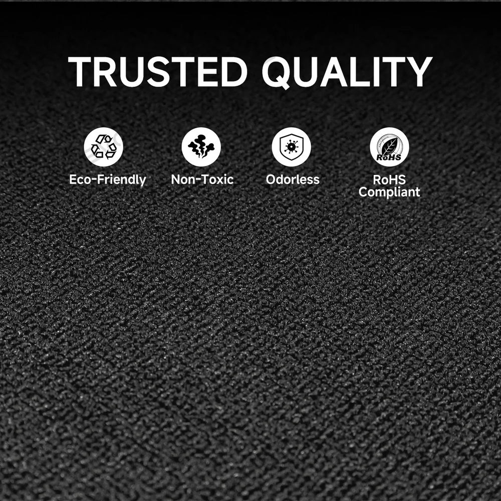 High-Quality Juniper Green 3-Piece Carpet Floor Mats Set for Tesla Model Y - Long-Lasting Protection and Style for 2025+ Models