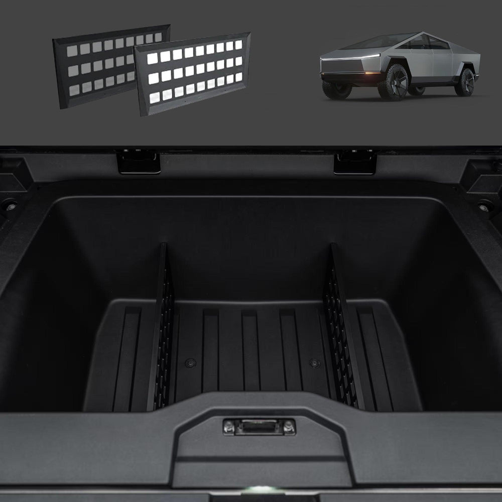 Heavy-Duty Gear Organization System for Cybertruck - Set of 2 Sturdy Dividers - Evooor