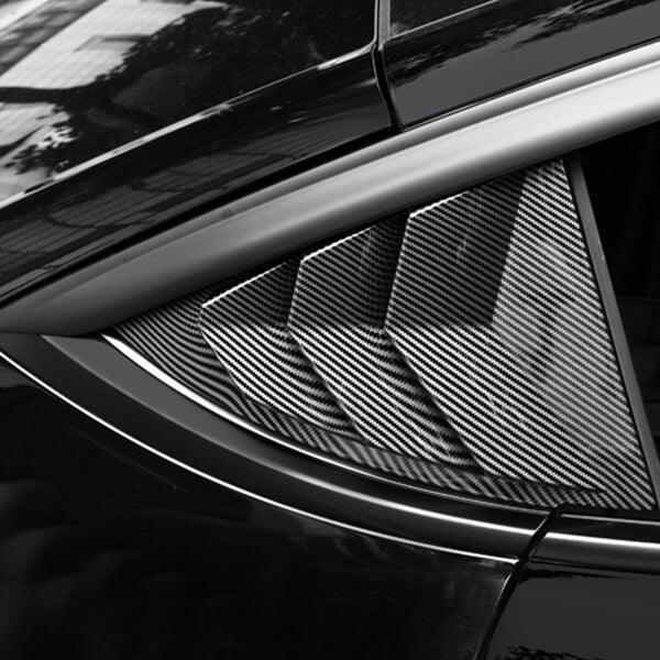 Tesla Model Y Rear Corner Window Guards - Set of 2 | Protect Your Vehicle's Windows (2020-2024) - Evooor