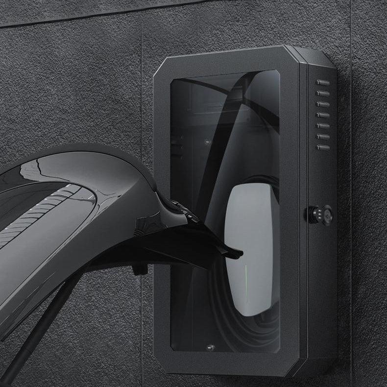 Model 3/Y/S/X Charging Case Charger Holder Collection Organizer Box - Outdoor All Weather Waterproof For Tesla - Evooor