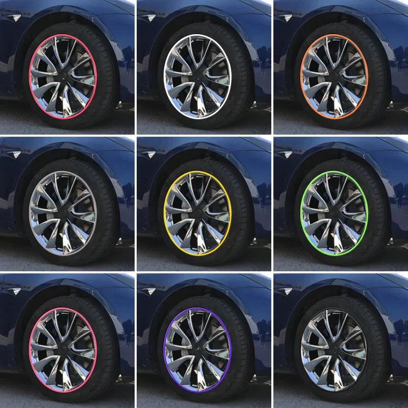 Tesla Model 3/Y/S/X Wheel Rim Protection Kit - Set of 4 Rim Guards - Evooor