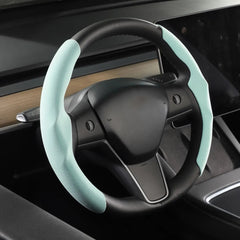 Model 3/Y Alcantara Steering Wheel Caps Cover for Tesla