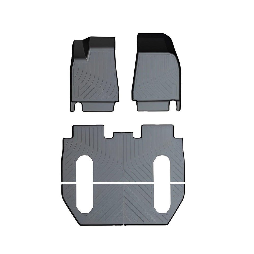 Tesla Model X Floor Mats Trunk Mat Cargo Liner for All Weather (2015-2020) - Evooor
