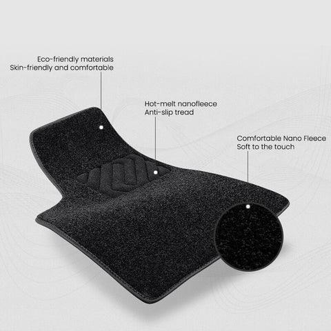All-Weather Double Layer Car Floor Mat Set for Tesla Model X - Custom Fit (2016-2020) - Evooor