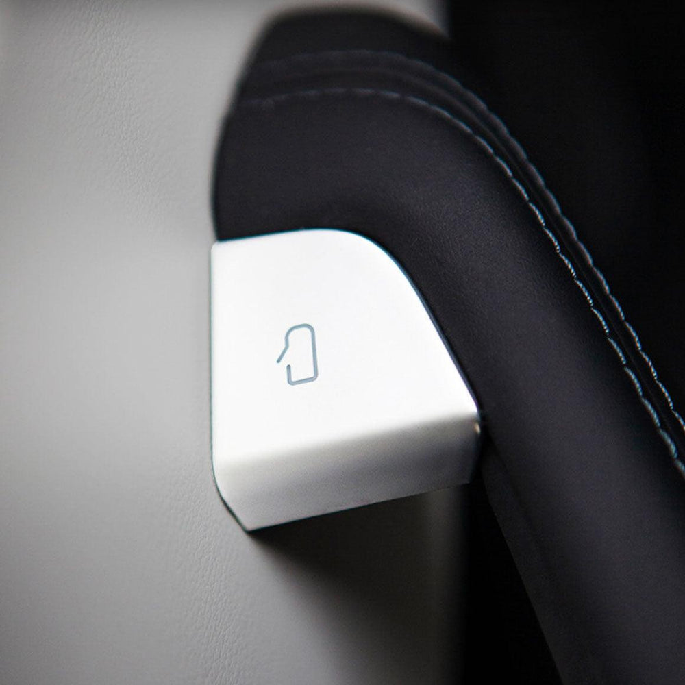 Set of 4 Protective Covers for Door Switch Buttons Compatible with 2024 Tesla Model 3 - Highland Green - Evooor