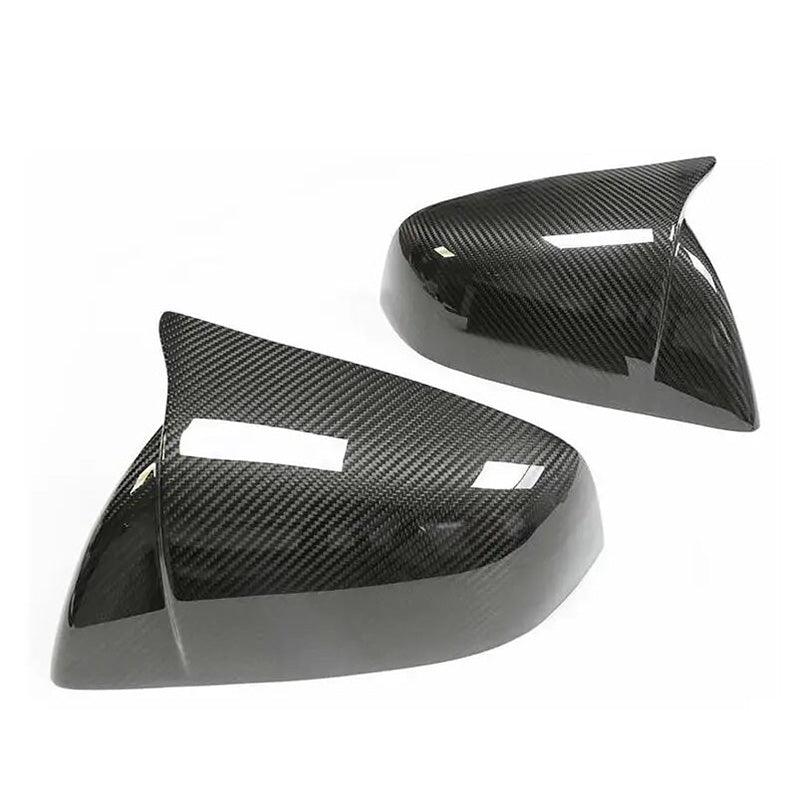 [Real Carbon Fiber] GT Style Rear View Mirrors Cover Cap for Tesla Model X 2016-2021 - Evooor