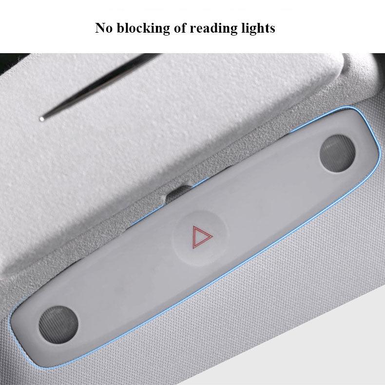 Highland Sunglasses Holder Case for Tesla Model 3 - 2024 Edition with Storage Box for Glasses - Evooor