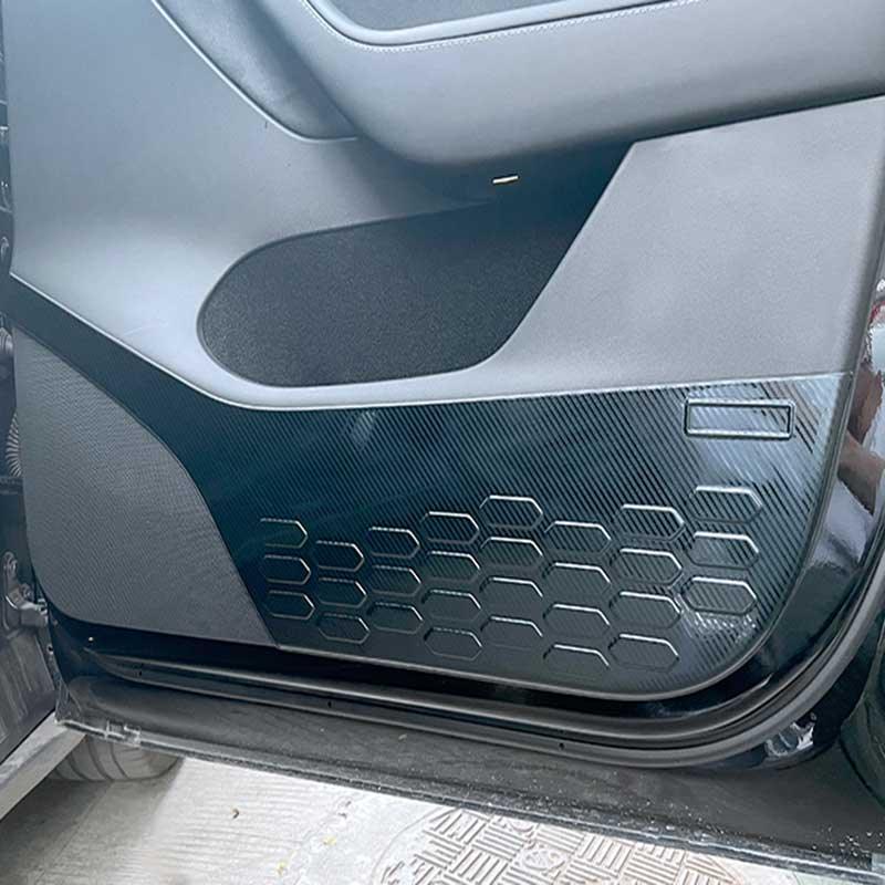 Model 3/Y Door Panel Guard-Steel Protector Cover 4PCS For Tesla(2021-2023) - Evooor