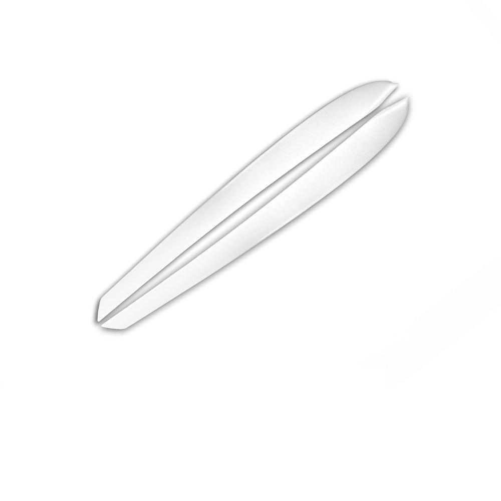 Tesla Model 3 Door Trim Cover Wrap ABS Matte Carbon Fiber Pattern (2 PCS) (2021-2023) - Evooor