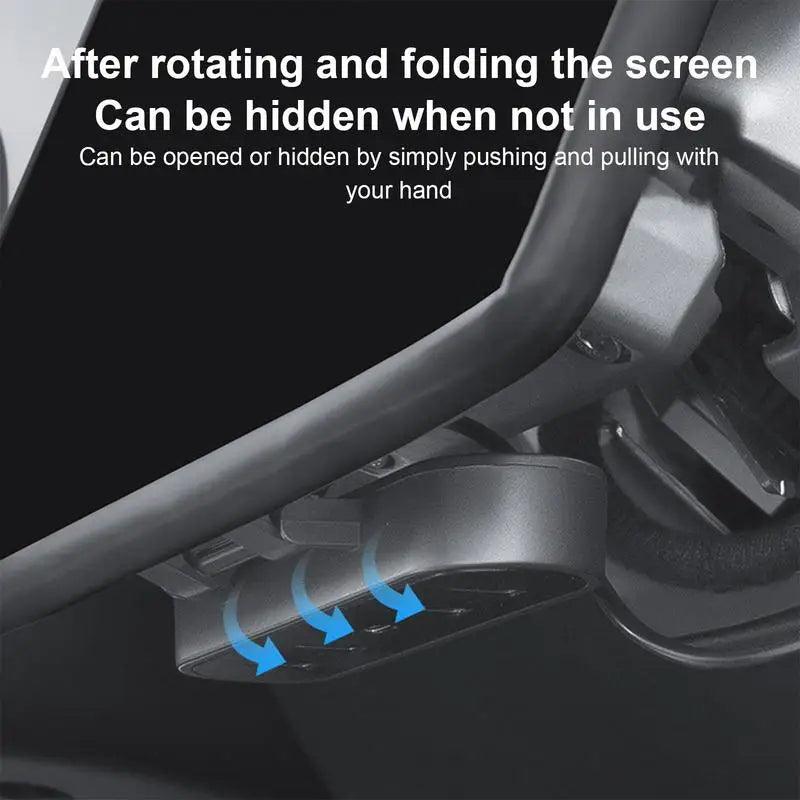 Model 3/Y USB Hub Folding Docking Station Center Console Under Screen for Tesla(2017-2023.9) - Evooor