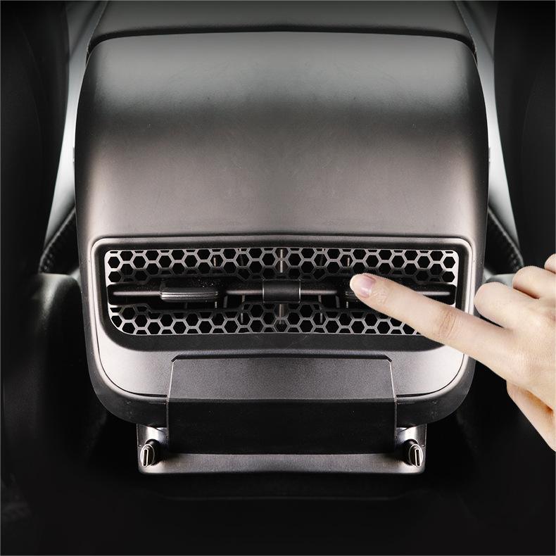 Model 3/Y 2-in-1 USB Hub Rear Air Outlet Protective Cover Expansion Cable for Tesla(2021-2024) Not Fit Model 3 Highland - Evooor