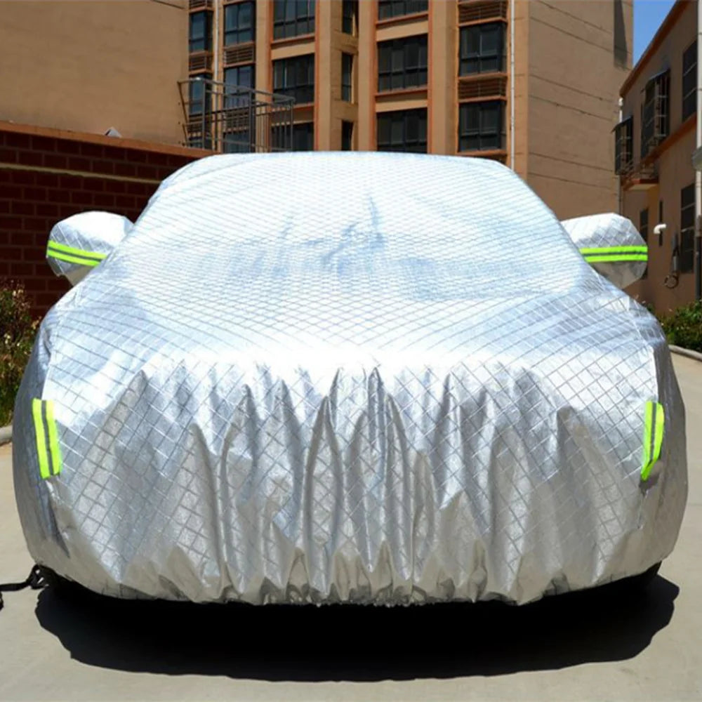 Thickened Cotton Velvet Car Cover For VW ID.4 2021-2025 - Evooor