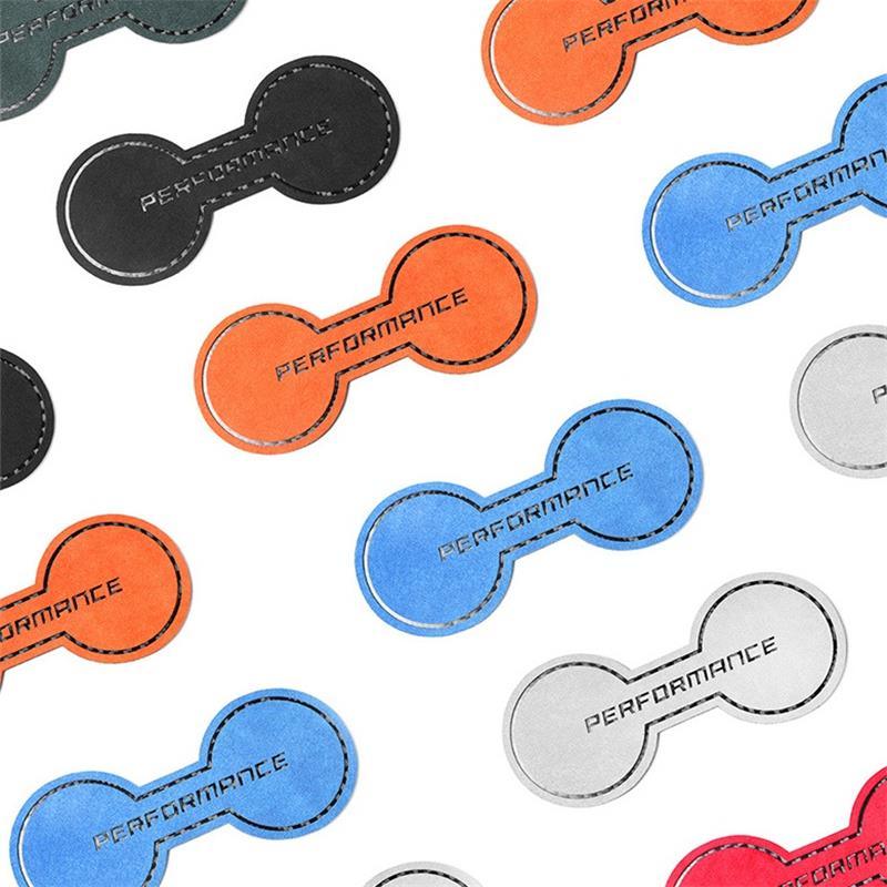 2023 Model 3/Y Alcantara Car Coaster Water Cup Holder Anti-Slip Pad Coaster Double Holder For Tesla (2021-2023) - Evooor