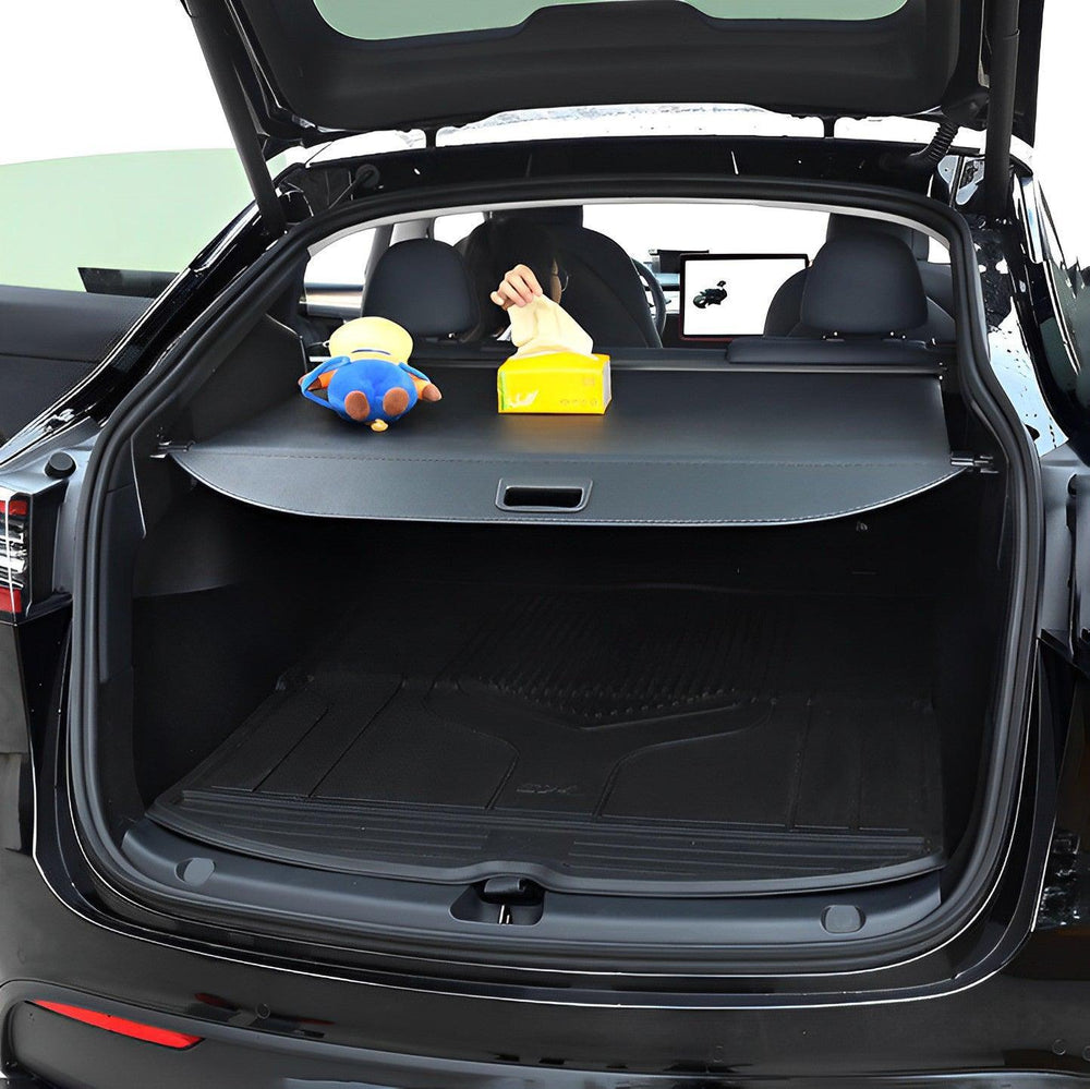Model Y Retractable Rear Trunk Privacy Cargo Cover for Tesla (2020-2022) - Evooor