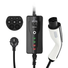 Model S/X/3/Y Portable Charger 16A/32A Adjustable Mode 2 Level 2 Household Waterproof EV Charger for Tesla(2012-2023)