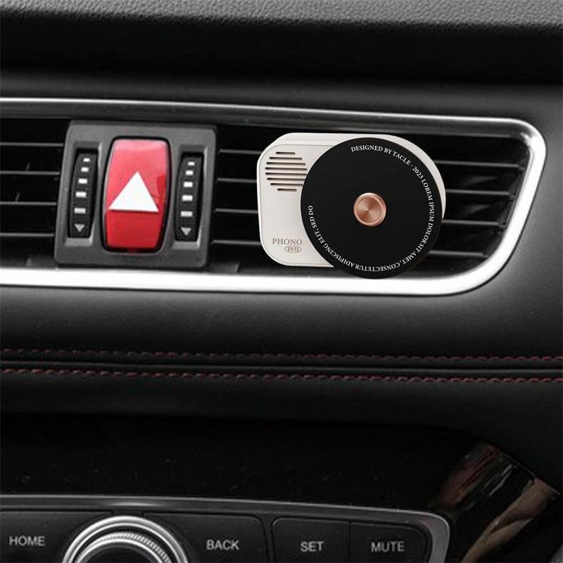 Tesla Model 3/Y Car Aromatherapy Diffuser Retro Phonograph Auto Freshers Creative Record Player Shape - Evooor