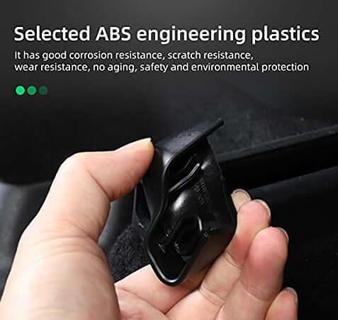 Tesla Model 3/Y Anti-Kick Rear Seat Slide Rails Cover Accessories (2 pairs) (2017-2023) - Evooor