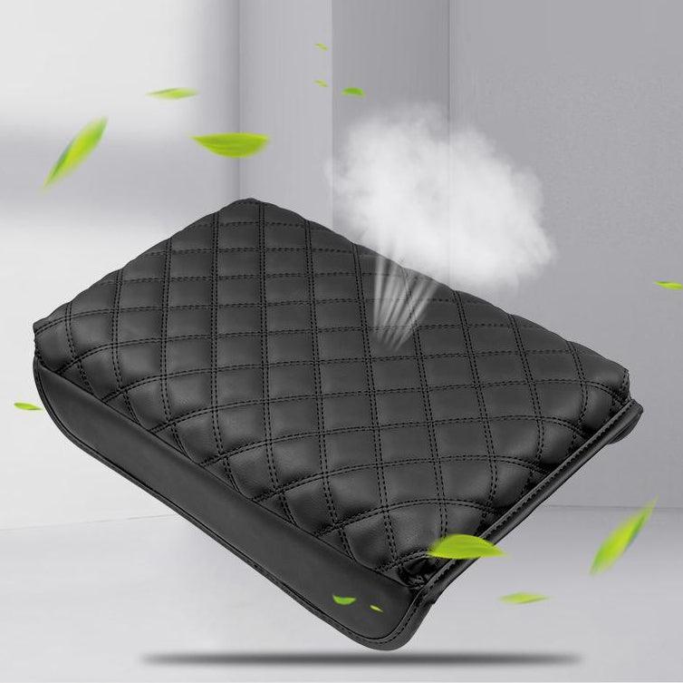 Tesla Model 3/Y Armrest Leather Cover Soft Material Improves Comfort For Long Distances for Tesla(2017-2024) - Evooor