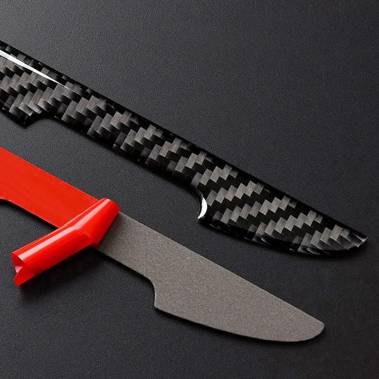 Door Edge Protection Guards Kit for Tesla Model 3 Y S X - 4-Piece Set with Side Crash Guards - Evooor