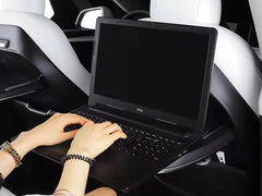Table de siège arrière pliable pratique compatible avec Tesla Model Y et Model 3