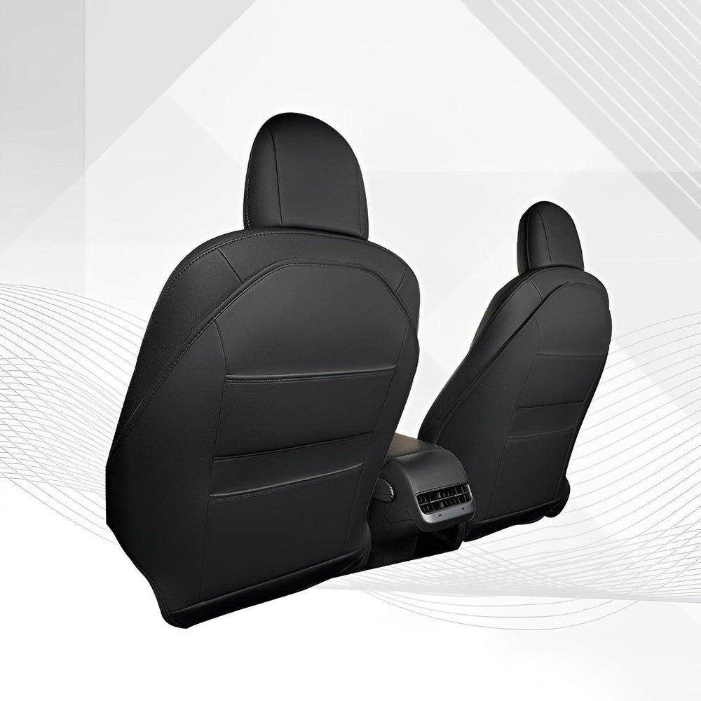 Premium Seat Kick Protection Cover Set for Tesla Model 3/Y - Rear Seat Side Guards for Ultimate Interior Protection (2 Pieces) - Evooor