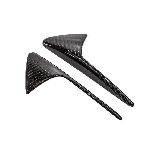 Tesla Model S/X/3/Y [Real Carbon Fiber] Turn Signal Cover(1 Pair) (2016-2023) - Evooor