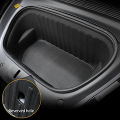 Premium Soundproof Cotton Trunk Liner for Tesla Model Y 2021-2024 - Enhance Your Driving Experience
