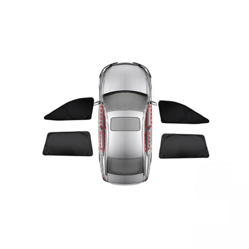 Privacy & Thermal Insulation Sunshade Curtains Camping Sun Visor For VW ID.3 - Evooor