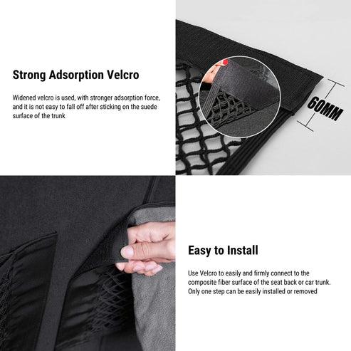 Trunk Organizer Net for Tesla Model 3/Y/S/X - Secure and Spacious Storage Solution - Evooor