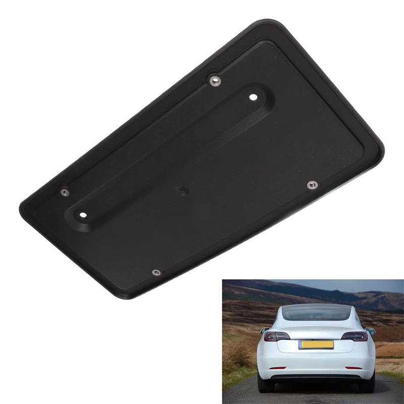 Model 3 Rear License Plate Holder Mounting Bracket for Tesla (2017-2023） - Evooor