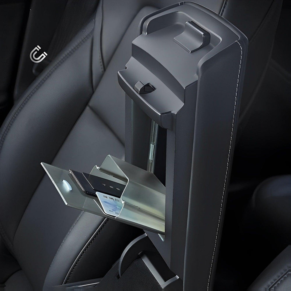Tesla Model 3 / Y Armrest Hidden Storage Box Center Console Organizer (2017-2023) - Evooor