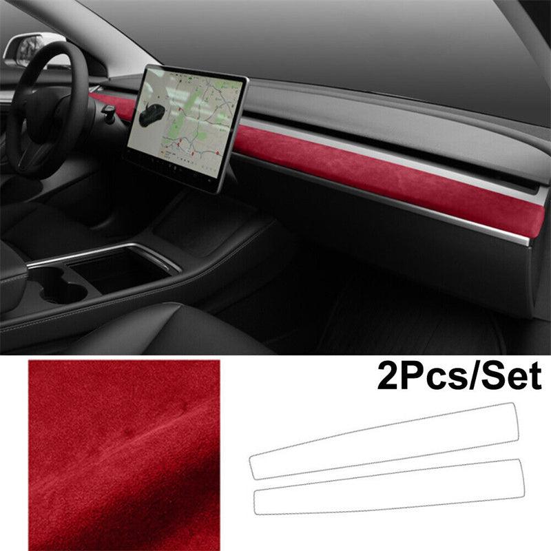 Model 3/Y Alcantara Dashboard Cover For Tesla(2017-2023) - Evooor