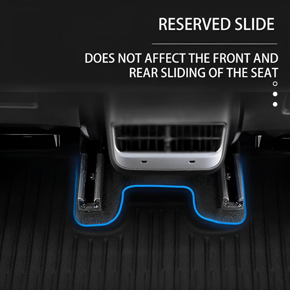 Tesla Model Y All-Weather Floor Mats Full Set Trunk Mat Cargo Mat Frunk Cargo Liner (2020-2023) - Evooor